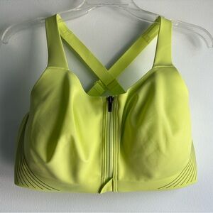 VSX Knockout Front-Close Sports Bra 34DDD Sparkling Lime